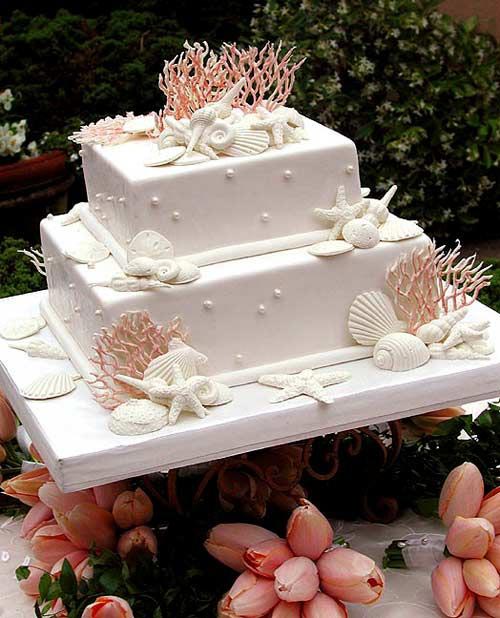 11 Spectacular Designs Of Beach Wedding Cake For Your Vows