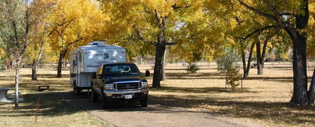 Downstream Campground, Fort Peck Dam, Montana WomoAbenteuer