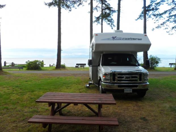Kitty Coleman Beach Provincial Park, Campground, Courtenay, British