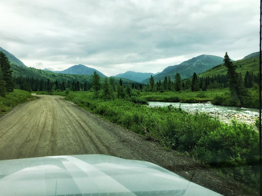 Hatcher Pass Road, Alaska WomoAbenteuer