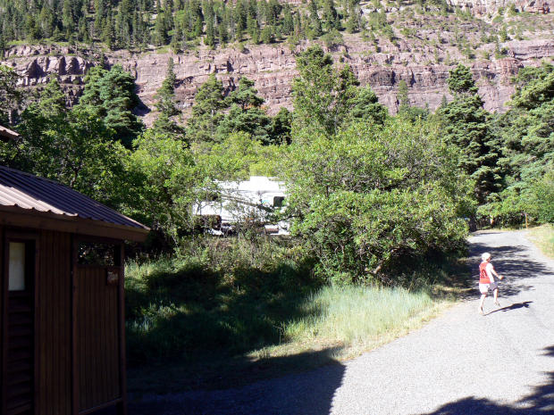 Amphitheater Campground, National Forest, Ouray, Colorado
