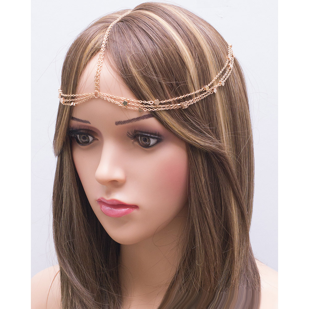 Metal Flower Station Head Chain