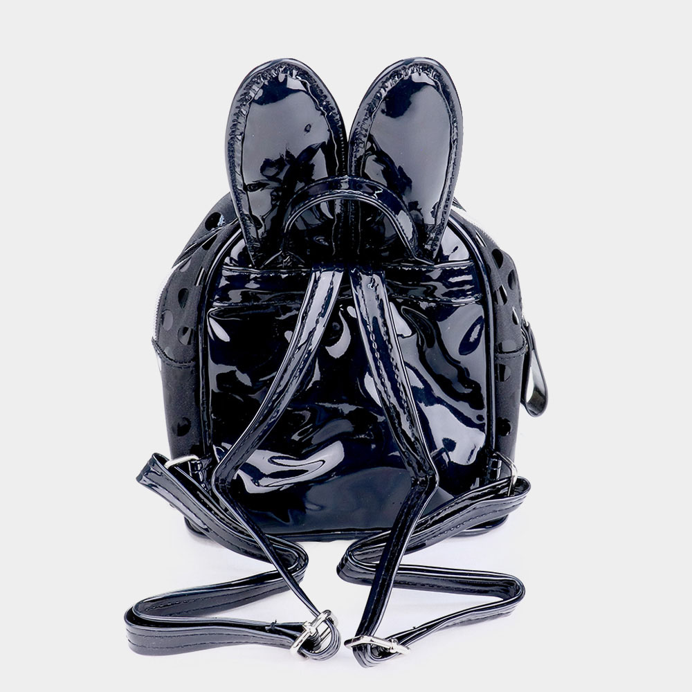 Polkadot Cute Bunny Ears Mini Backpack Bag