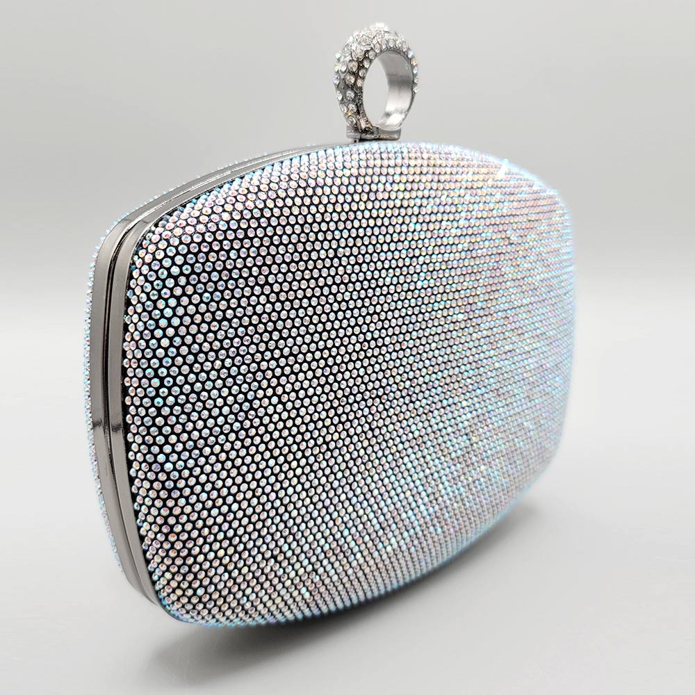 Shimmery Evening Clutch Bag