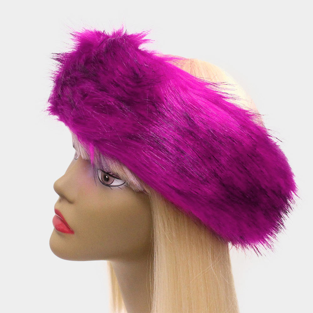 Faux Fur Earmuff Headband