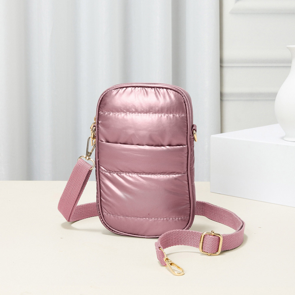 Puffer Rectangle Crossbody Bag