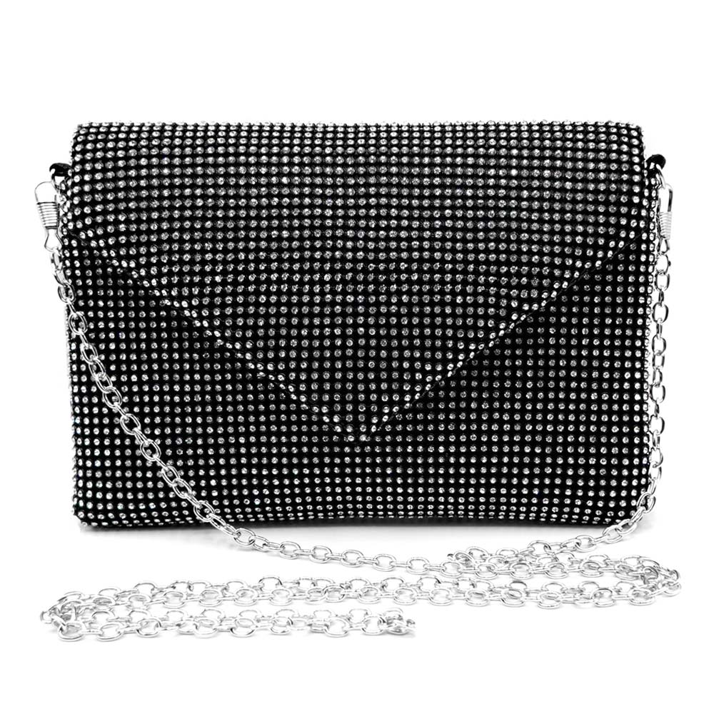 Bling Envelope Evening Clutch / Crossbody Bag