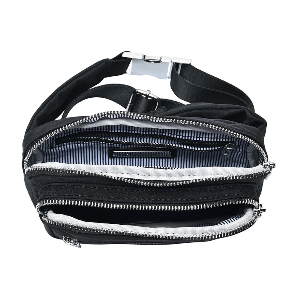 Solid Rectangle Sling Bag / Fanny Pack / Belt Bag