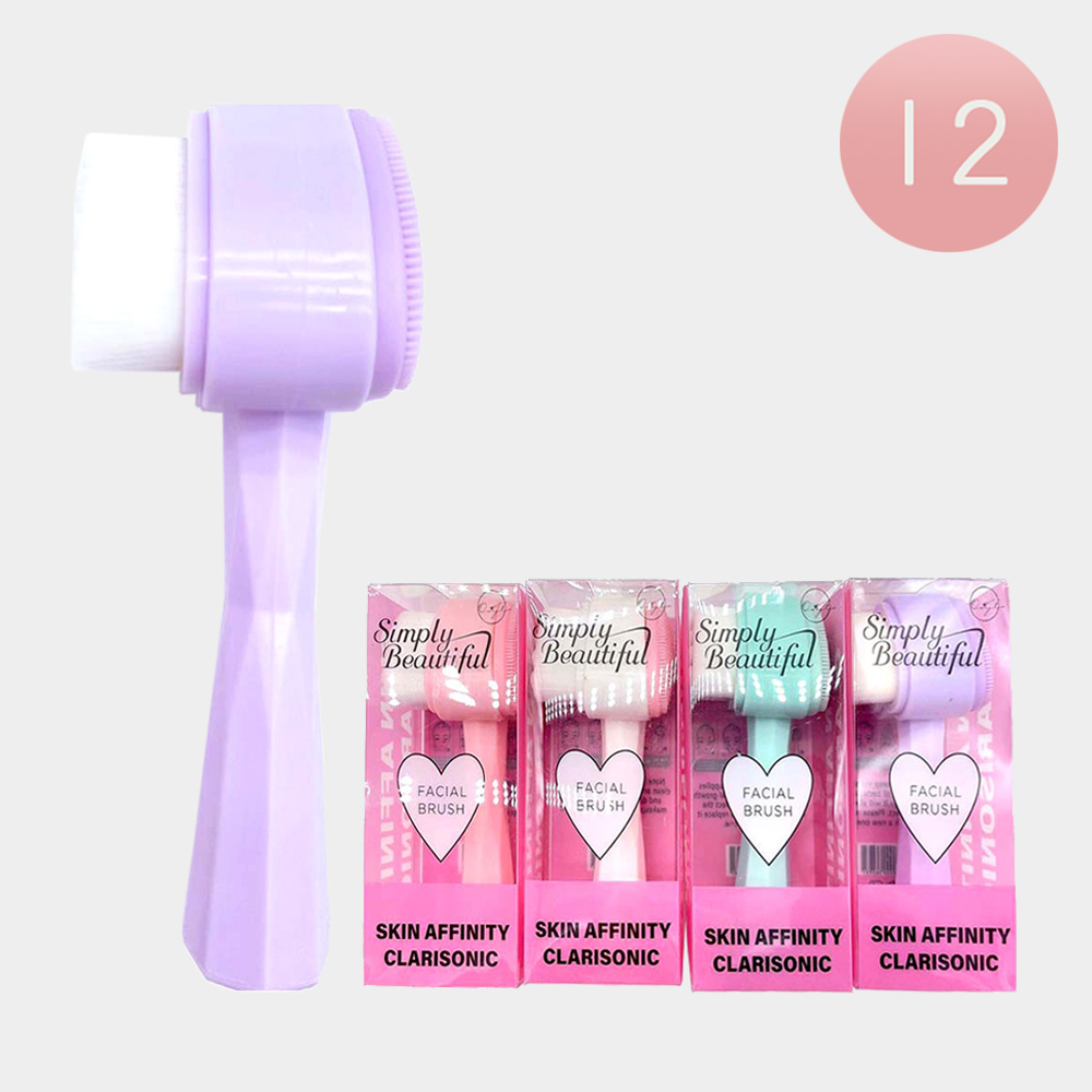 12PCS Double Sided Facial Brushes