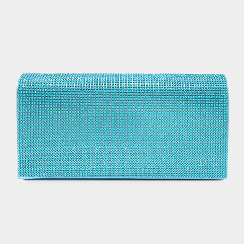 Bling Solid Evening Clutch / Crossbody Bag