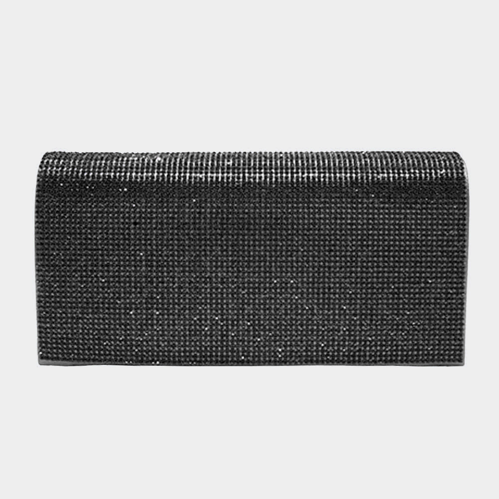 Bling Solid Evening Clutch / Crossbody Bag