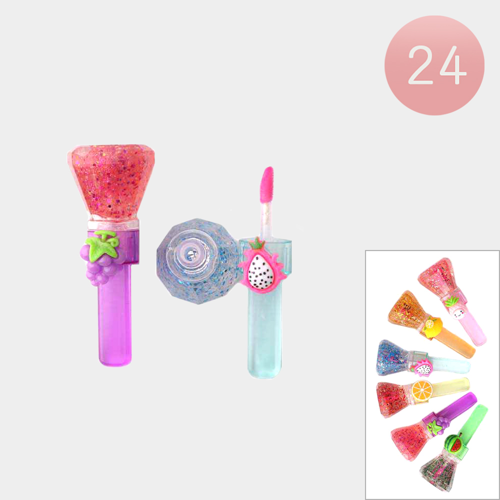 24PCS Fruits Lip Oils