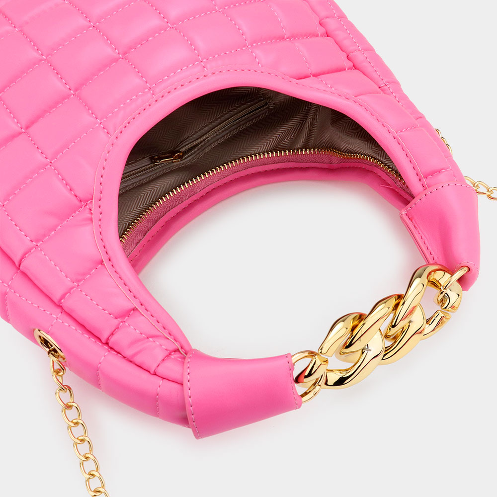 Quilted Soft Tote / Crossbody Bag