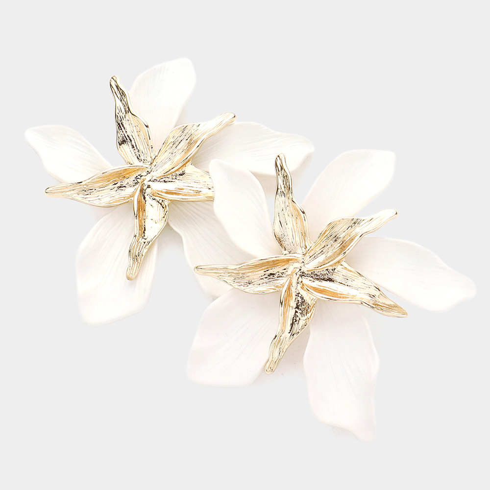 Lily Flower Earrings