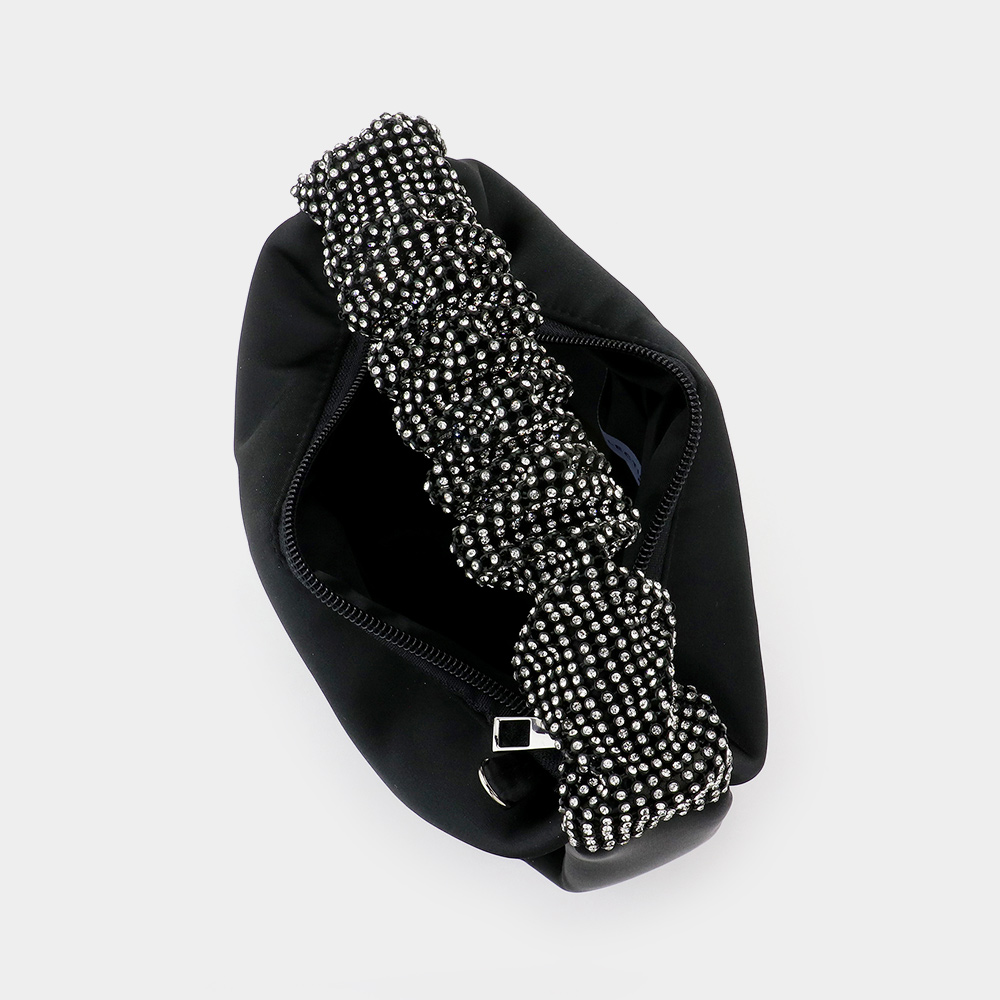 Bling Top Handle Evening Bag / Crossbody Bag