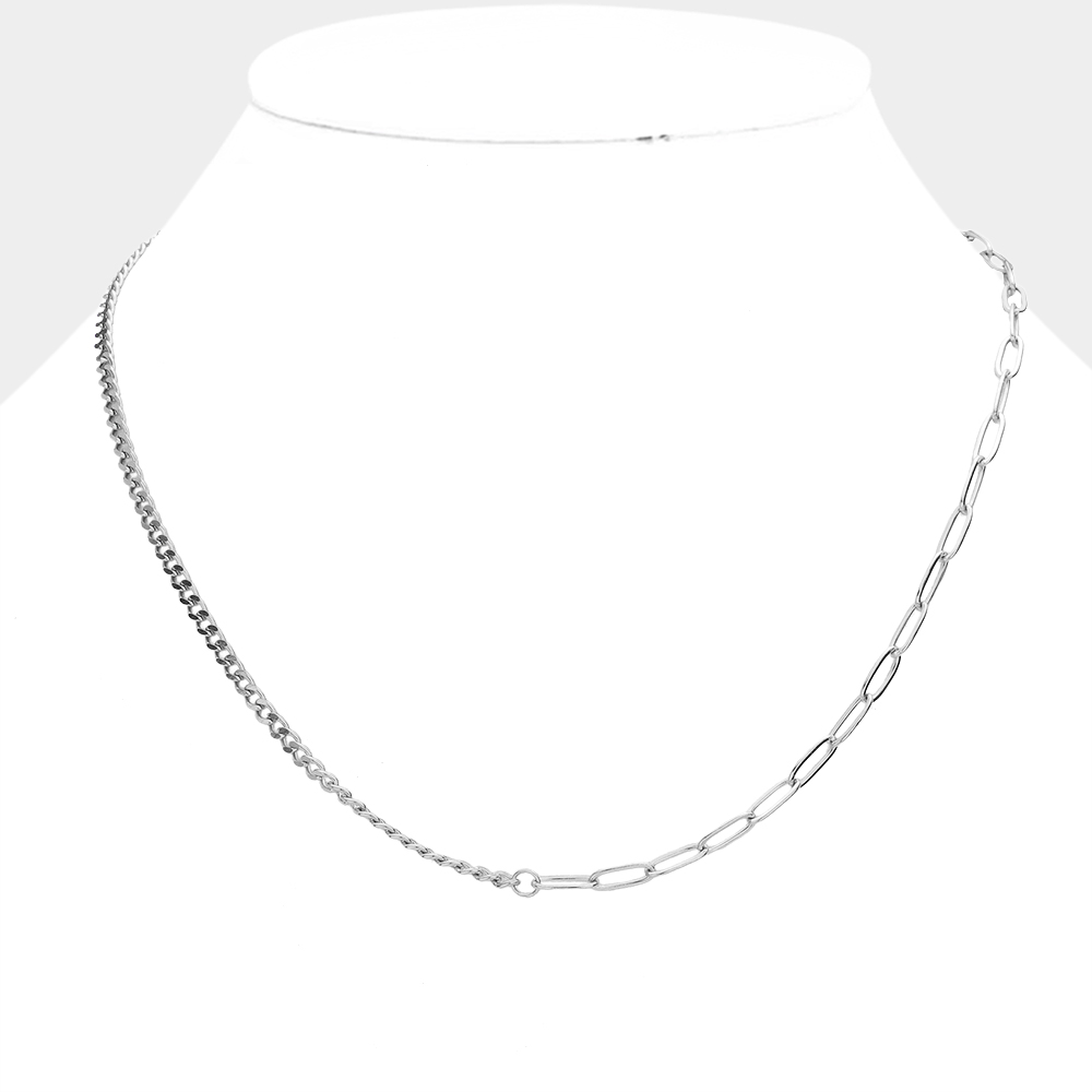 SECRET BOX_Stainless Steel Chain Necklace