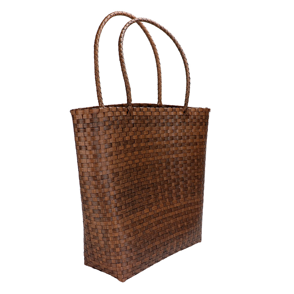 Basket Weave Tote Bag / Shoulder Bag