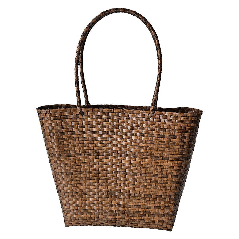 Basket Weave Tote Bag / Shoulder Bag