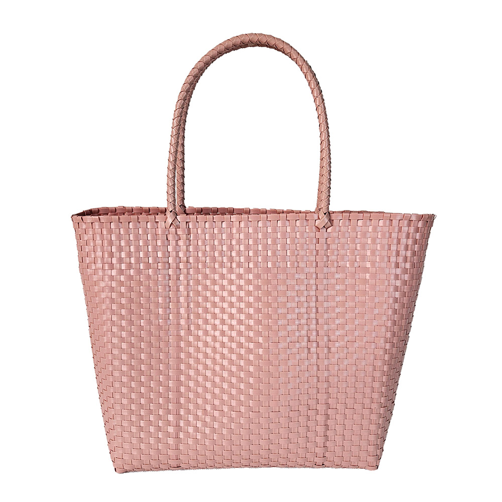 Basket Weave Tote Bag / Shoulder Bag