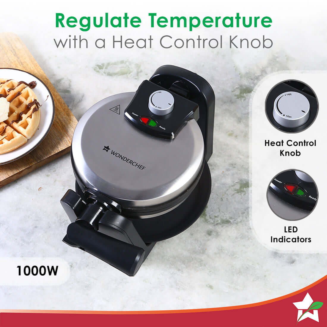 Wonderchef Belgian Waffle Maker Small Kitchen Appliance Online
