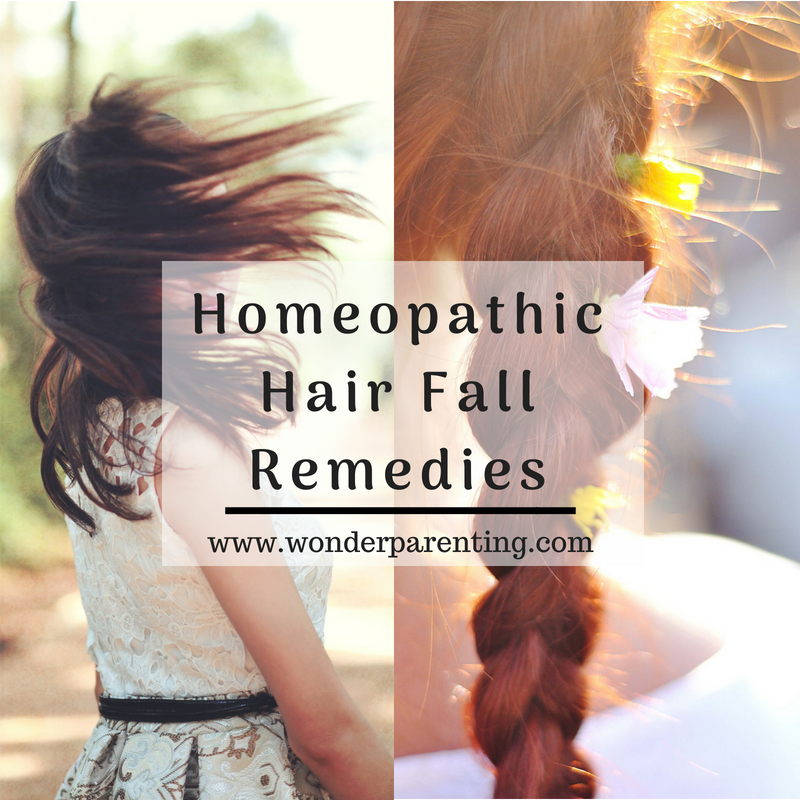 Hair fall remedies in Homeopathy Dr. Tanya Wonder Parenting