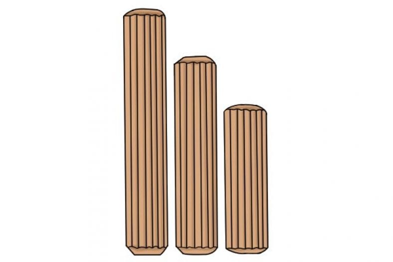 What sizes do dowels come in? Wonkee Donkee Tools