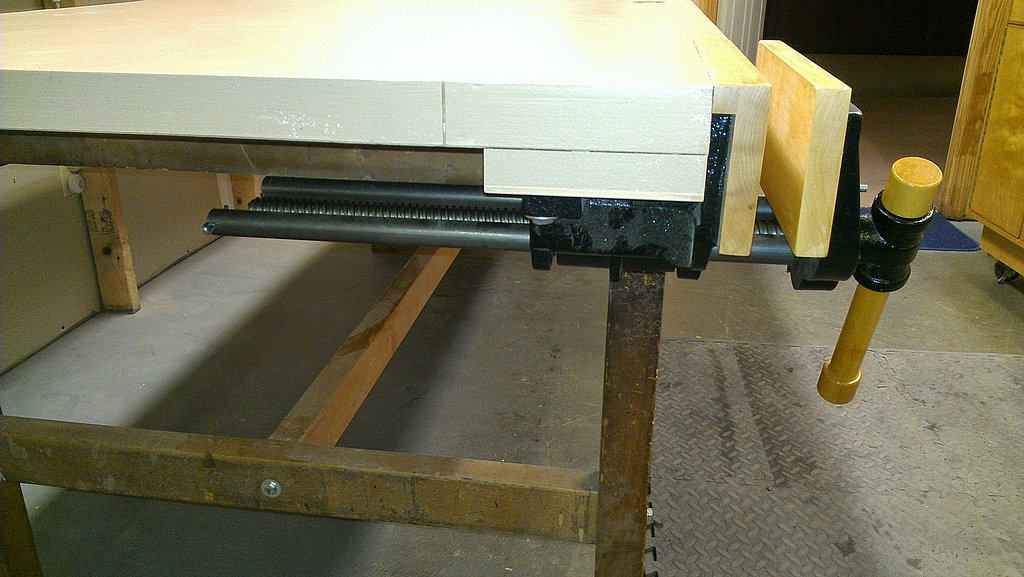 Installing a FrontMounted Workbench Vise WoodBin