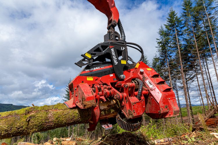 Waratah debuts HTH624C 4x4 LP loaderprocessor Wood BusinessWood Business