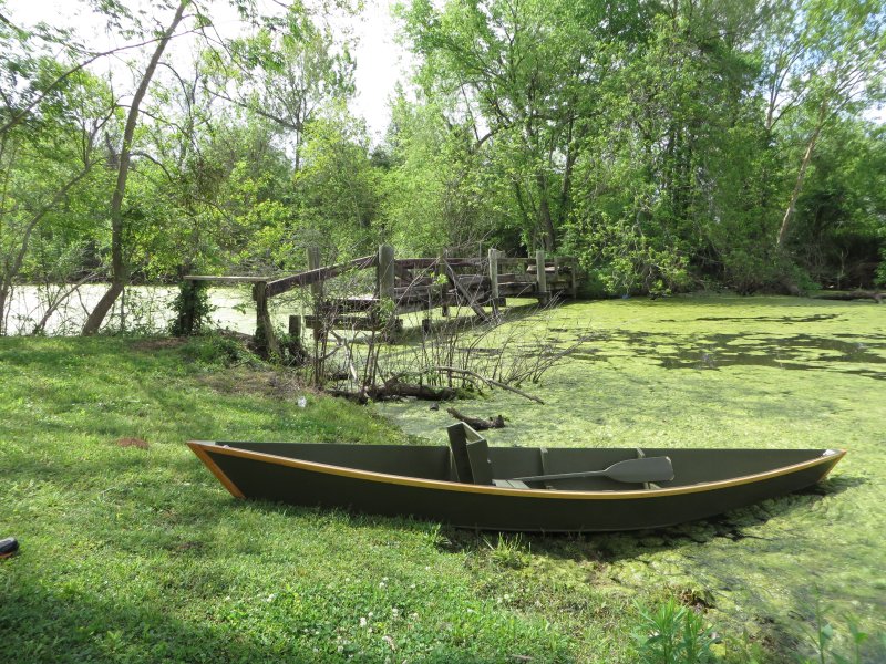 Louisiana wooden boat builders Sea skiff