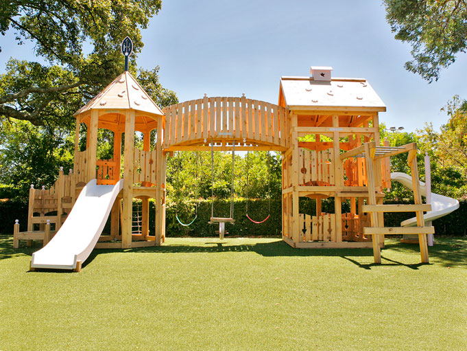 Jungle gym Playgrounds Wooden Elements