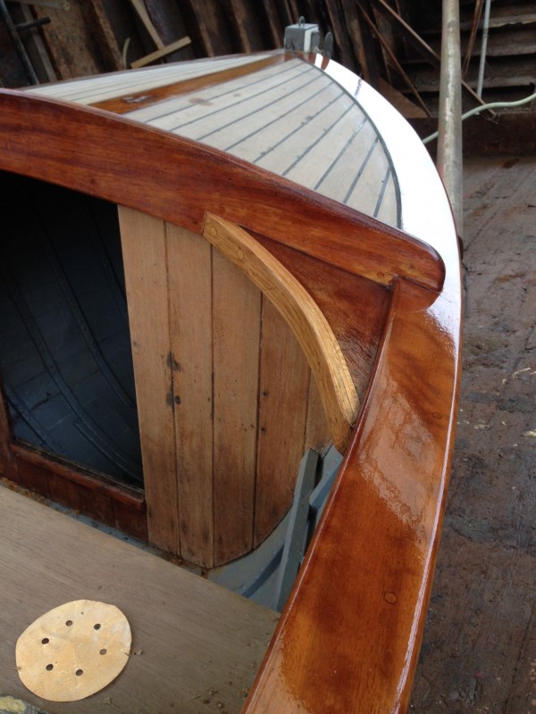 Classic wooden motor Launch for sale