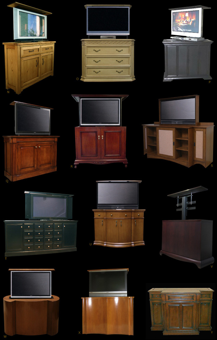 Custom Made TV Lift Furniture Gallery 3, TV Lift furniture Maker Scott