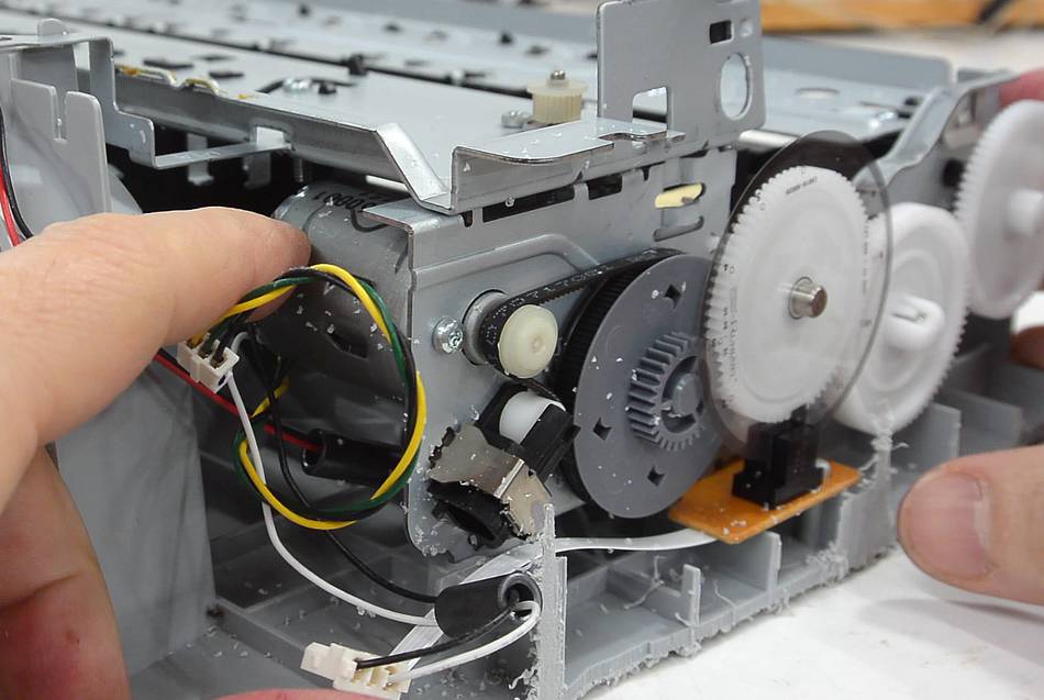 Unbuilding an ink jet printer