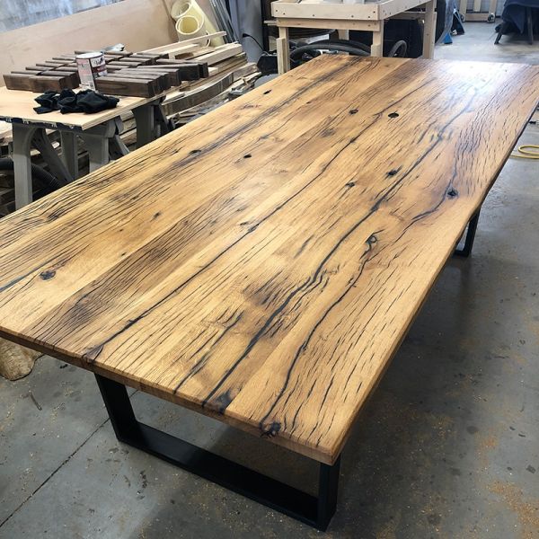 Reclaimed Oak Table Woodify Canada