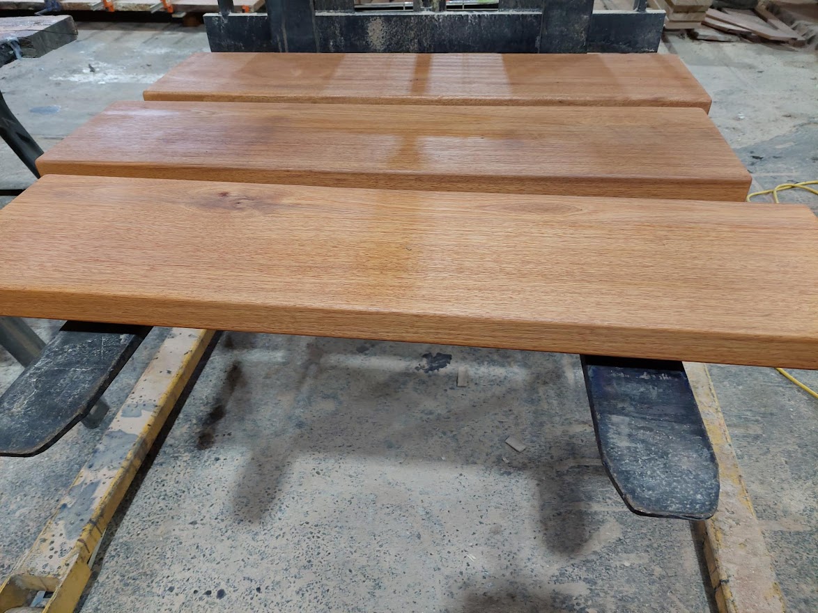 Blackbutt Stair Treads Made to Order Woodpatch House and Garden