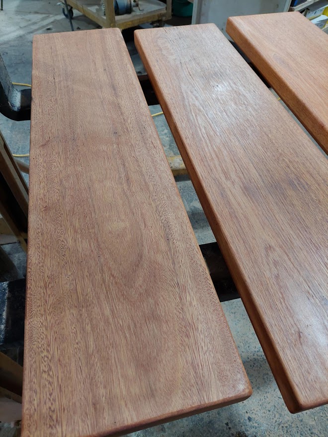 Blackbutt Stair Treads Made to Order Woodpatch House and Garden