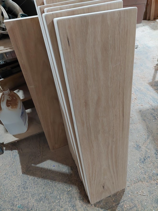 Blackbutt Stair Treads Made to Order Woodpatch House and Garden