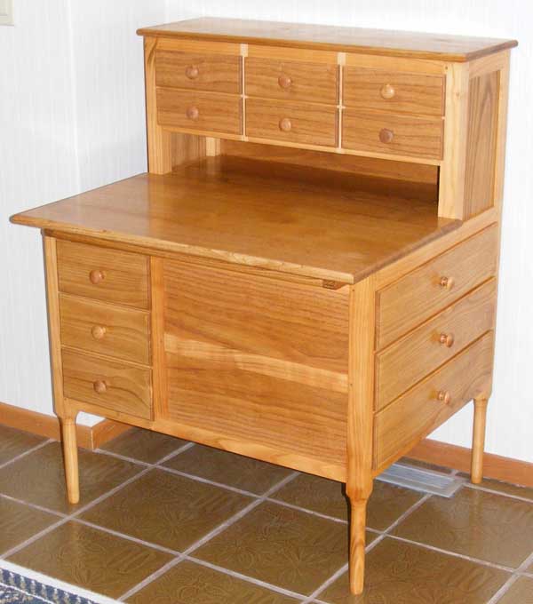 Shaker Sewing Desk Woodworking Blog Videos Plans How To