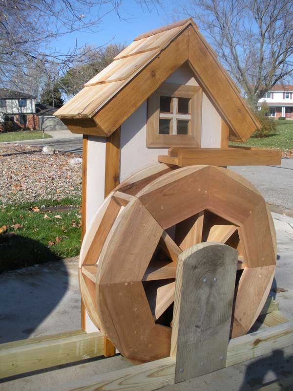 Water Wheel and House Woodworking Blog Videos Plans How To
