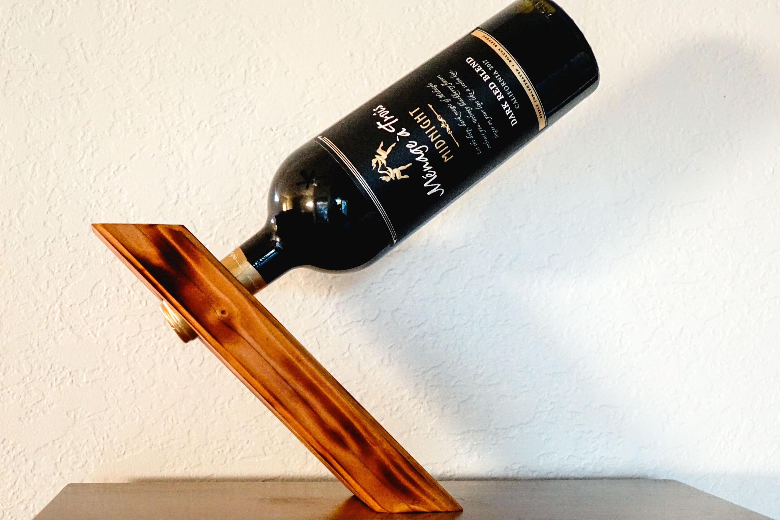 Balancing Act Wine Bottle Rack