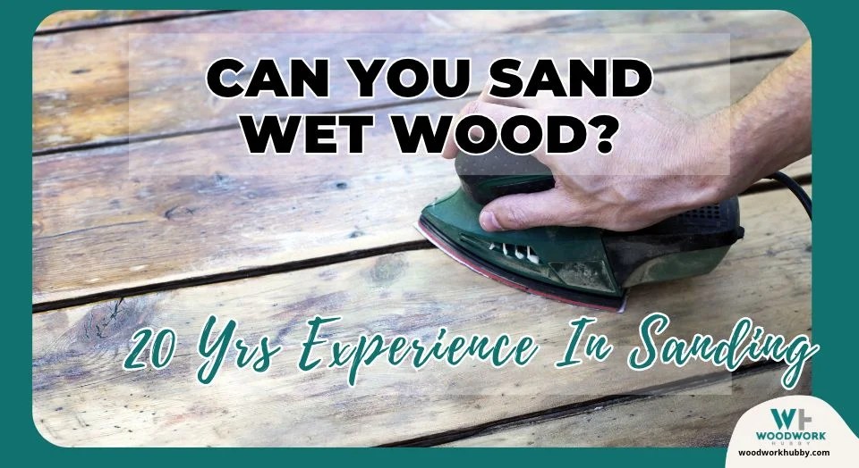 Can You Sand Wet Wood? 20 Yrs Experience In Sanding