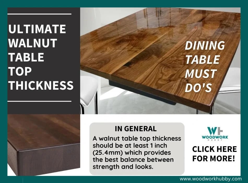 Ultimate Walnut Table Top Thickness Dining Table Must Do's