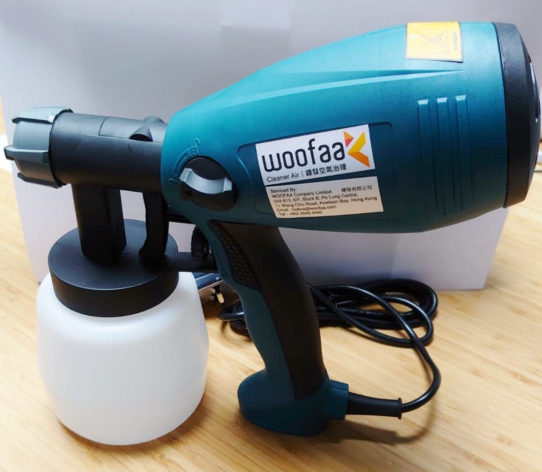 Spray Misting Fogger DIY Disinfection Fine Mist WOOFAA IAQ Cleaner Air