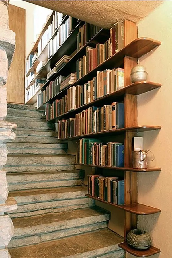 Anywhere In The Home You Can Put a Bookshelf WooHome