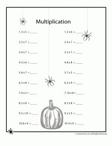 Halloween Math Worksheets | Woo! Jr. Kids Activities : Children's Publishing