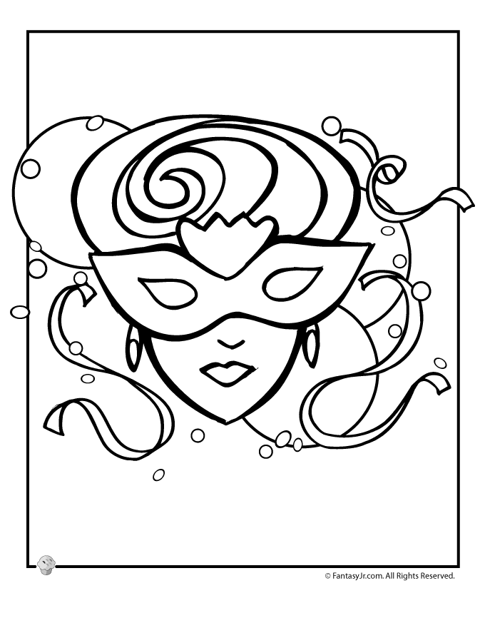 Mardi Gras Mask Coloring Page Woo! Jr. Kids Activities Mardi Gras Mask Coloring Page Woo! Jr. Kids Activities
