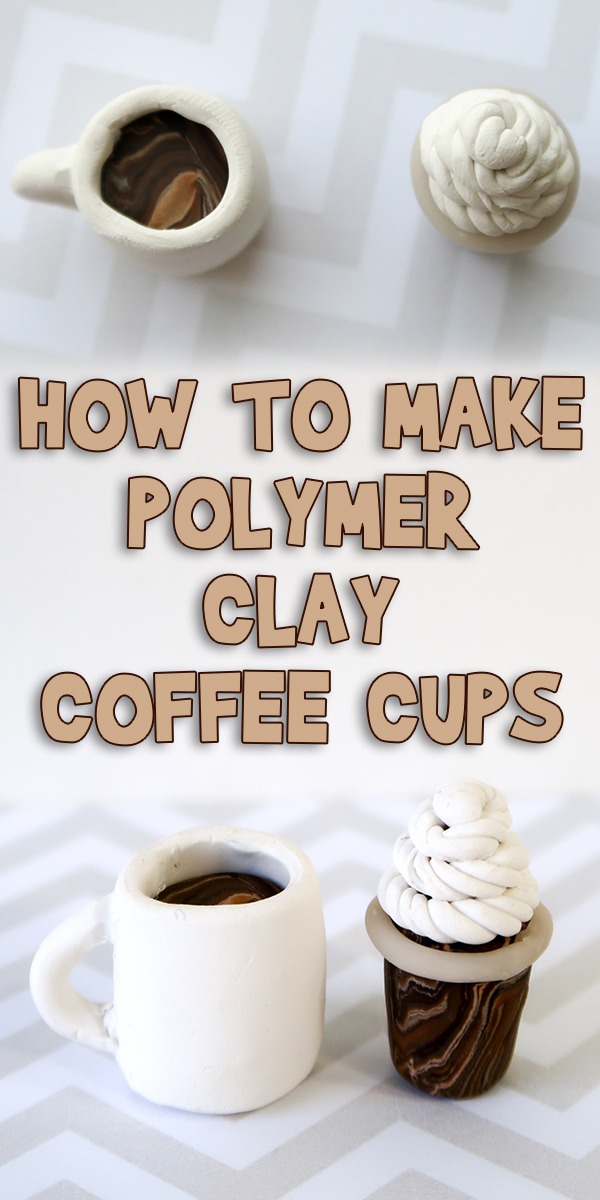 How to Make Polymer Clay Coffee Cups Woo! Jr. Kids Activities