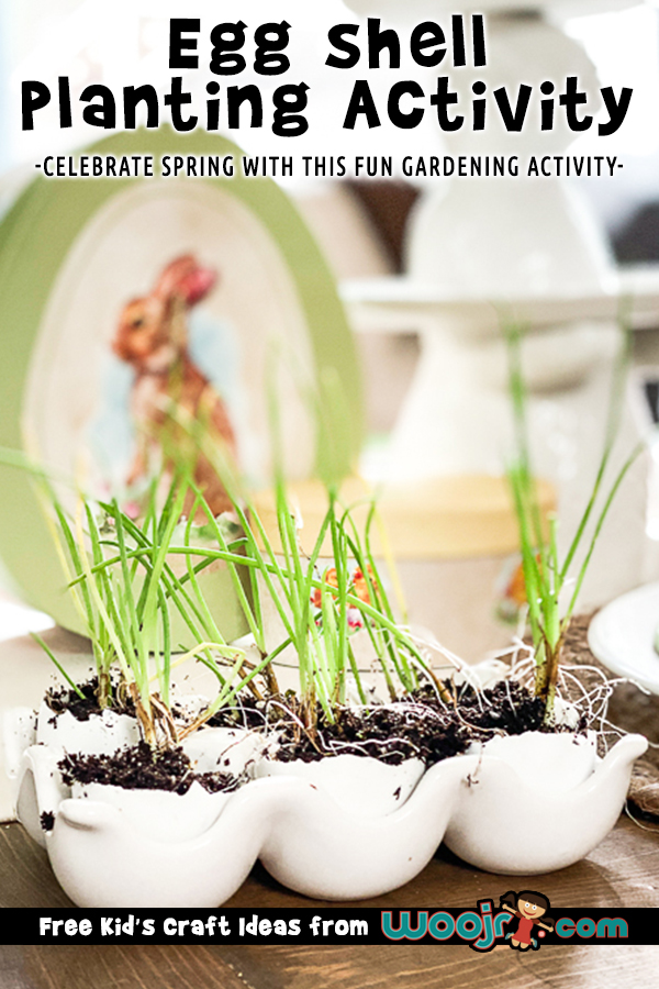 Egg Shell Planting Project Woo! Jr. Kids Activities
