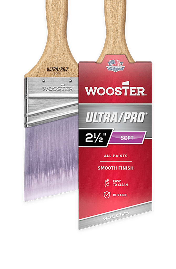 Ultra/Pro Soft Brushes Smooth Finish Wooster