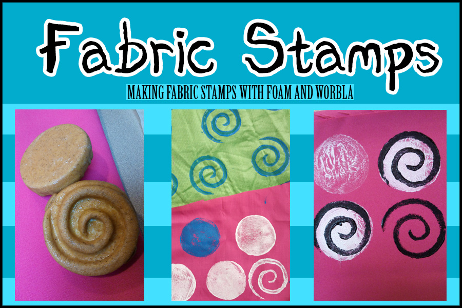 Fabric Stamps with Worbla Worbla Thermoplastics